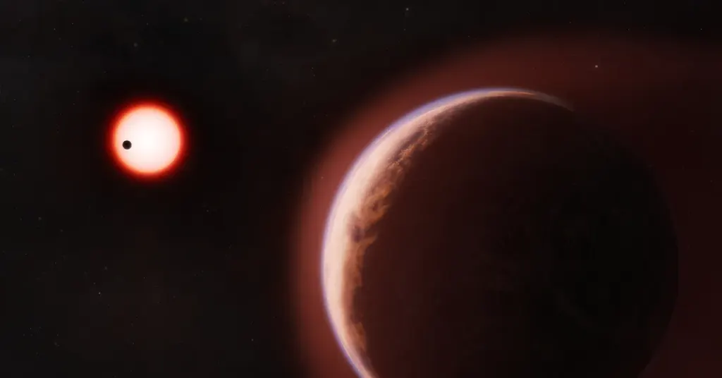 科学家首次确认类地行星存在大气层 图片