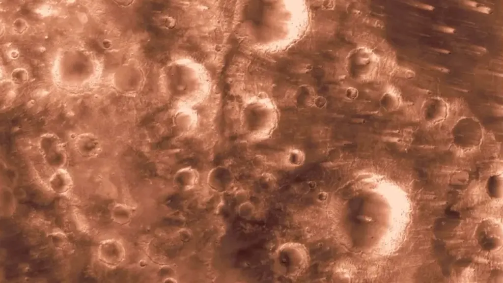 NASA火星探测器拍摄的红色星球绝美画面 图片