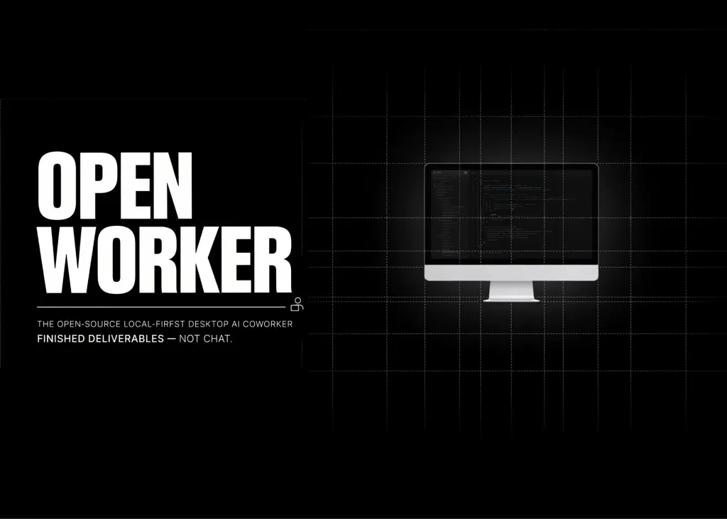 吴恩达发布开源桌面AI助手OpenWorker 图片