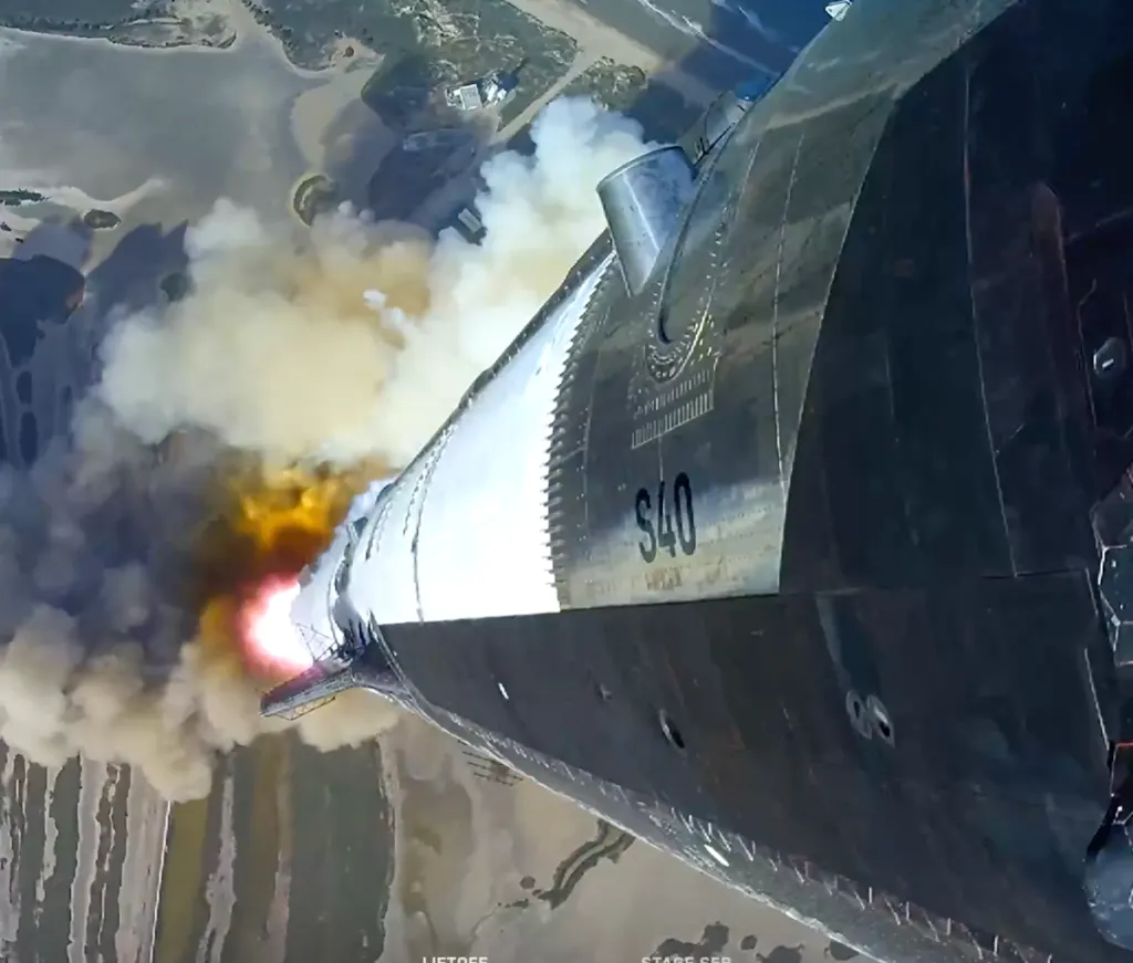 SpaceX成功发射第三代Starlink卫星但重型助推器再次失败 图片