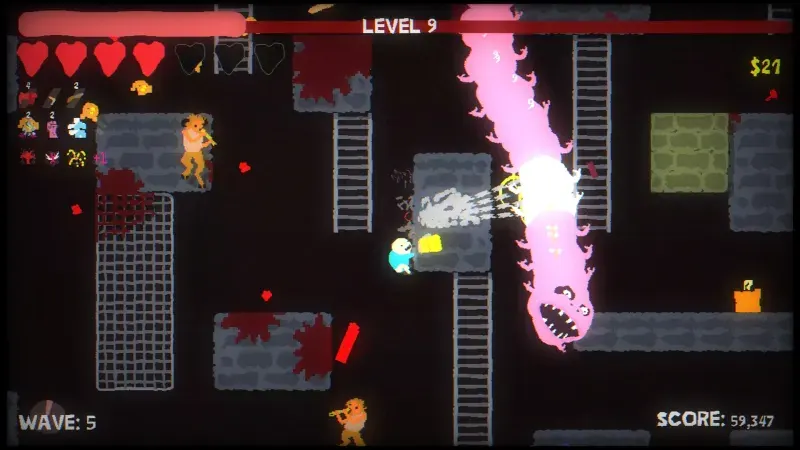 《Blood Dungeon》将于下月发布，融合2D平台与自动射击玩法 图片
