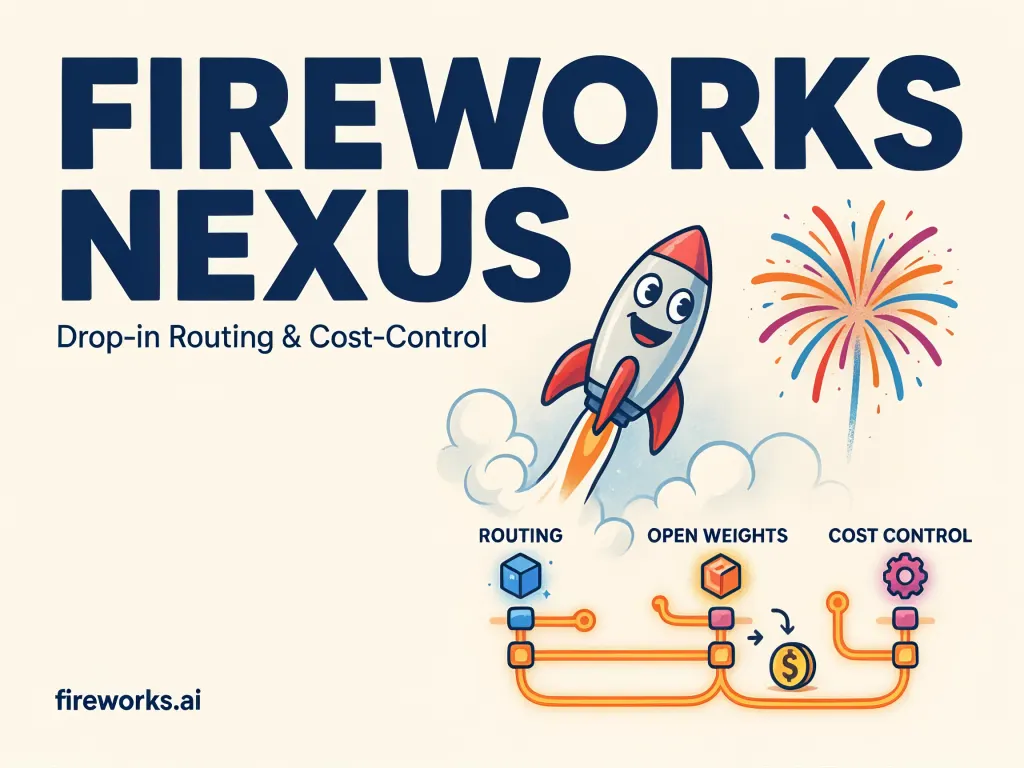 Fireworks AI发布Fireworks Nexus：降低开发成本的AI管理平台 图片