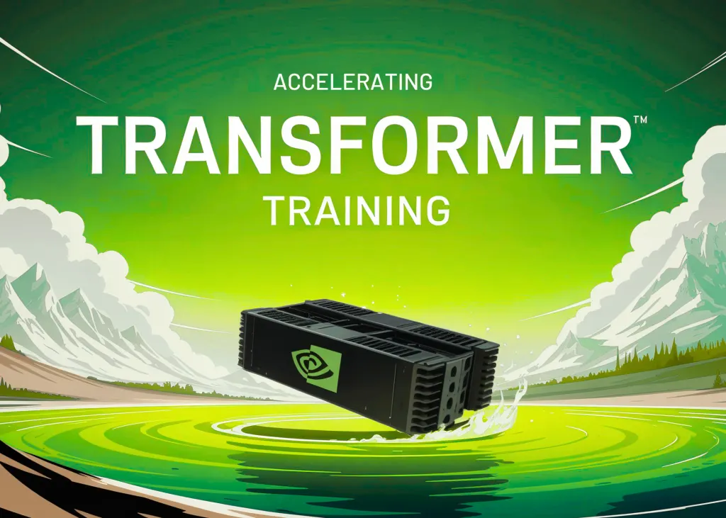 NVIDIA Transformer Engine 加速大型语言模型训练 图片