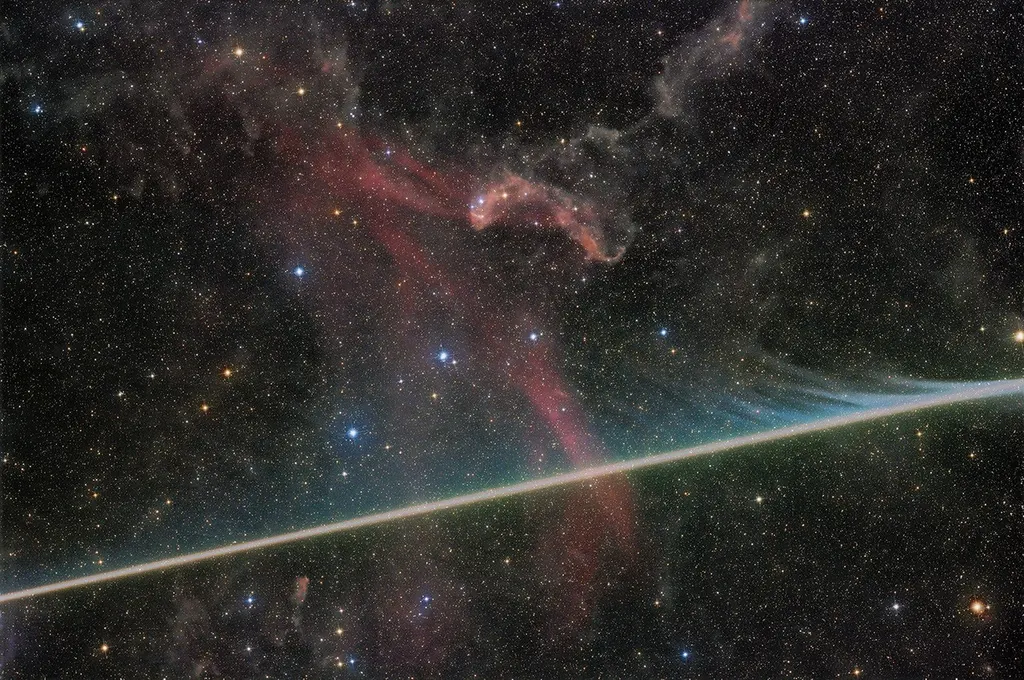 2026年8月3日：流星干扰拉卡塔星云 图片