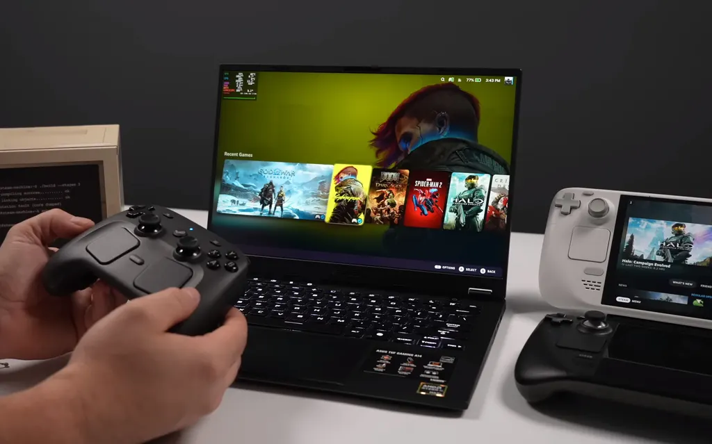 SteamOS在AMD Strix Halo笔记本上运行良好 图片