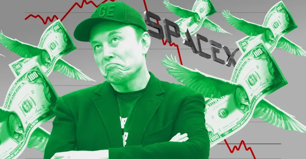 SpaceX 主要业务转向电信和云计算，太空业务占比小 图片