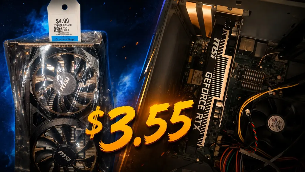 Reddit 用户以咖啡价格买到二手 RTX 3050 显卡 图片