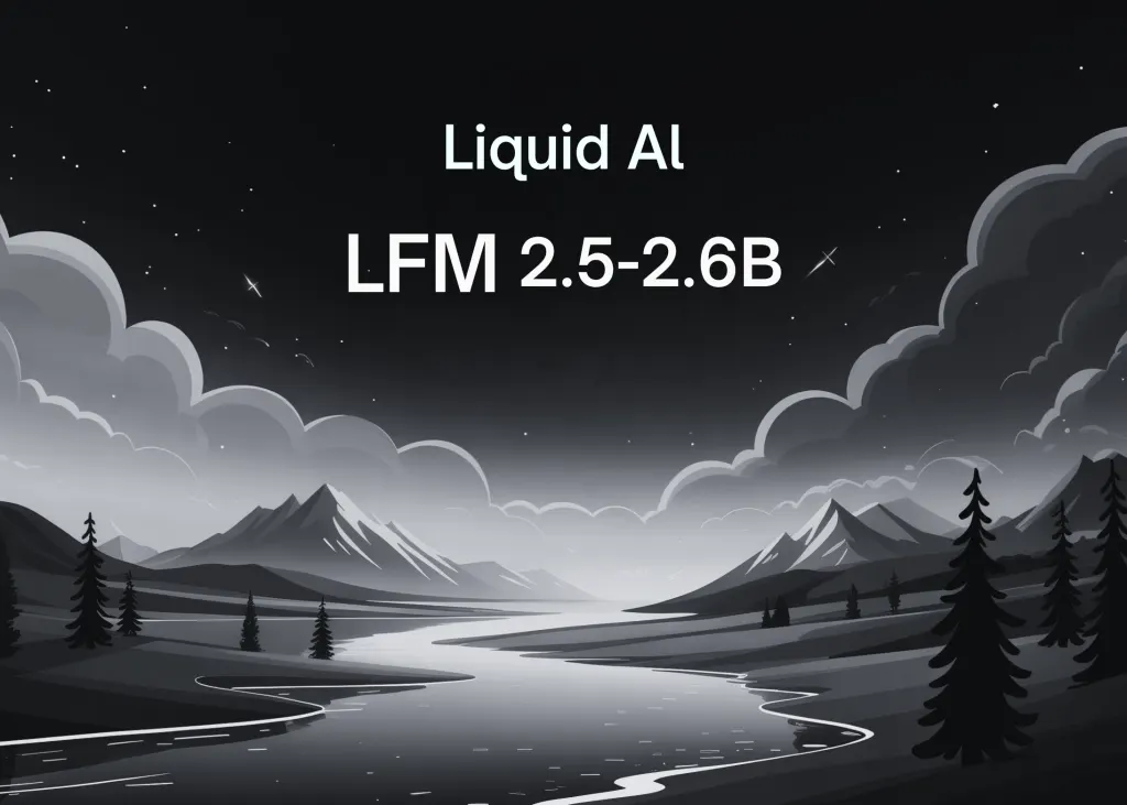 Liquid AI发布LFM2.5-2.6B：一款具备工具调用和开放权重的在设备上运行的代理模型 图片