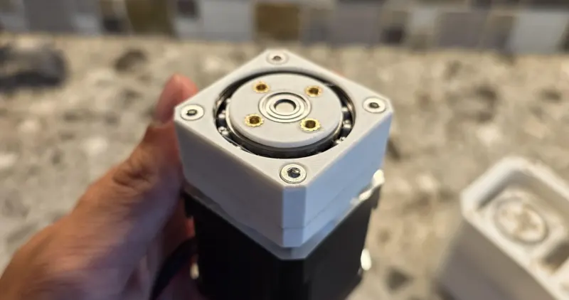 3D打印的环形齿轮箱 图片