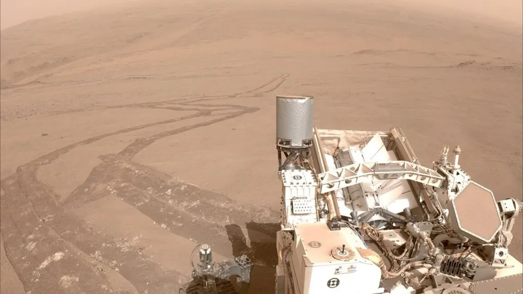 火星首辆自动驾驶车取得重大成功 图片
