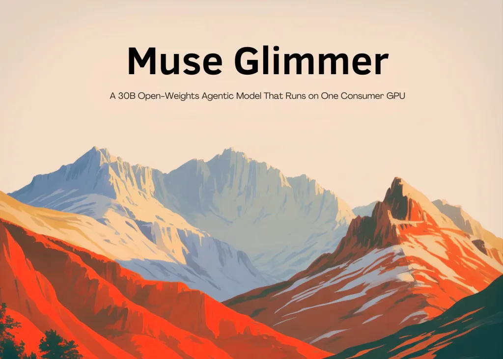 Meta发布Muse Glimmer：30亿参数本地运行的多模态模型 图片