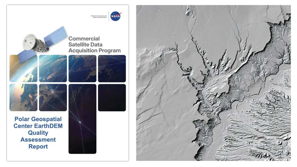 NASA发布评估报告:极地地理空间中心地球地形数据质量优良 图片