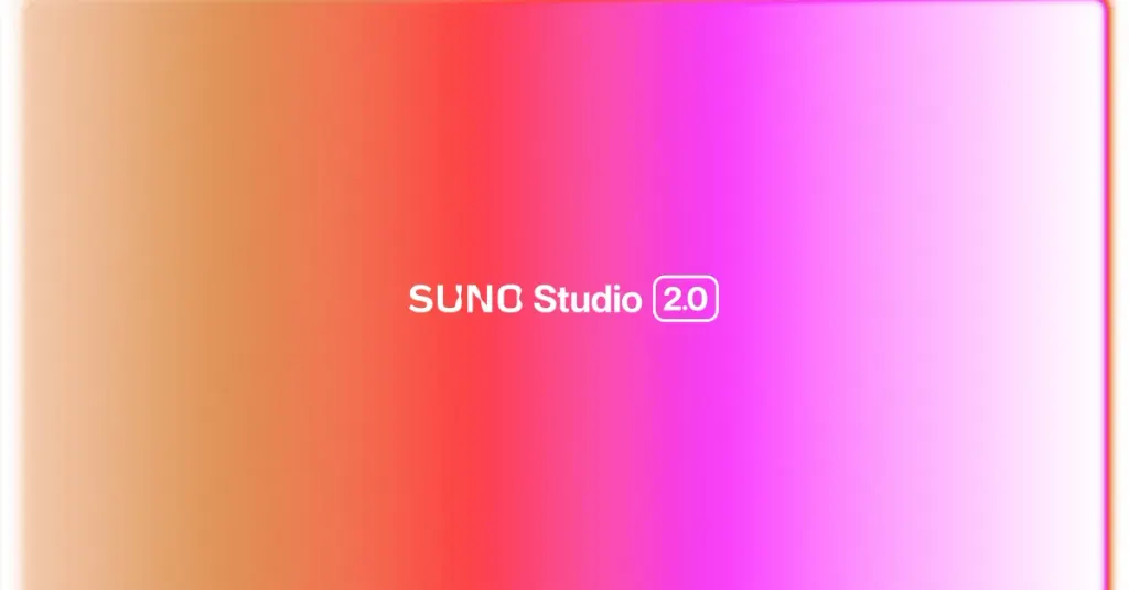 Suno Studio 2.0发布，更接近专业音乐制作工具 图片