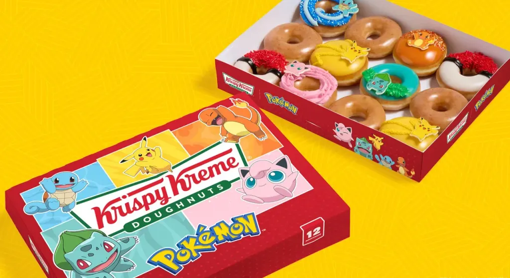 Krispy Kreme 推出六款宝可梦主题甜甜圈 图片