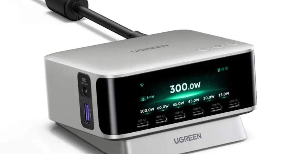 UGREEN推出240W桌面充电器，专为高性能笔记本设计 图片