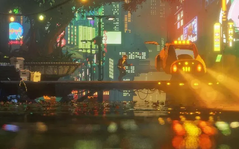 《最后的夜晚》导演打破沉默，透露像素风赛博朋克游戏进展 图片