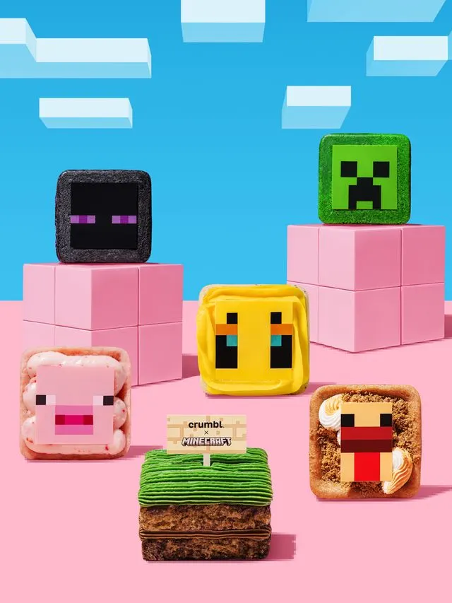 我的世界生物主题饼干限时登陆Crumbl 图片
