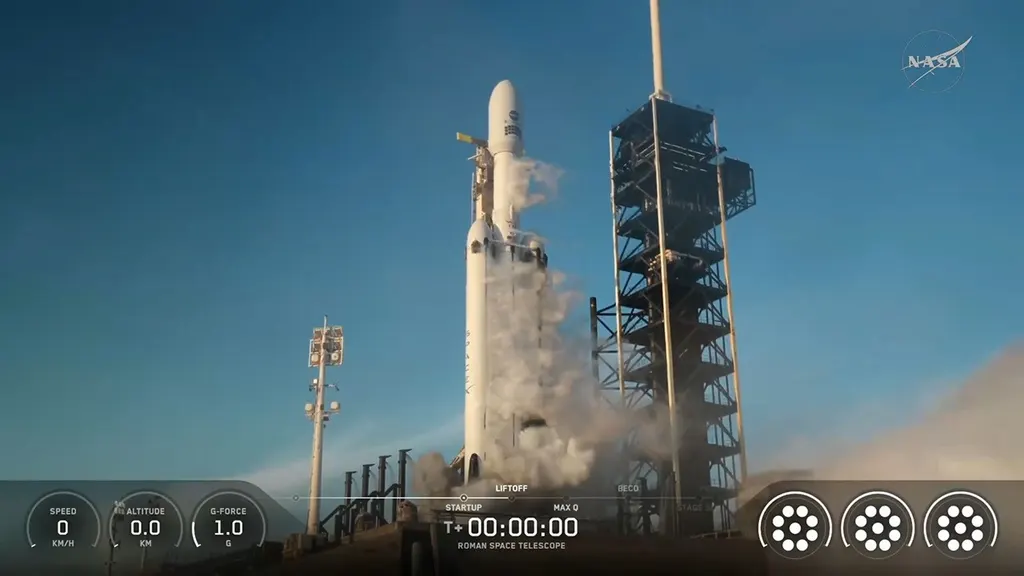 罗马太空望远镜发射成功 图片