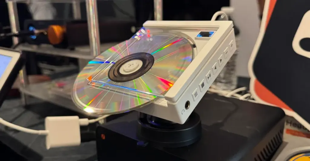 比CD还小的播放器引发疑问 图片
