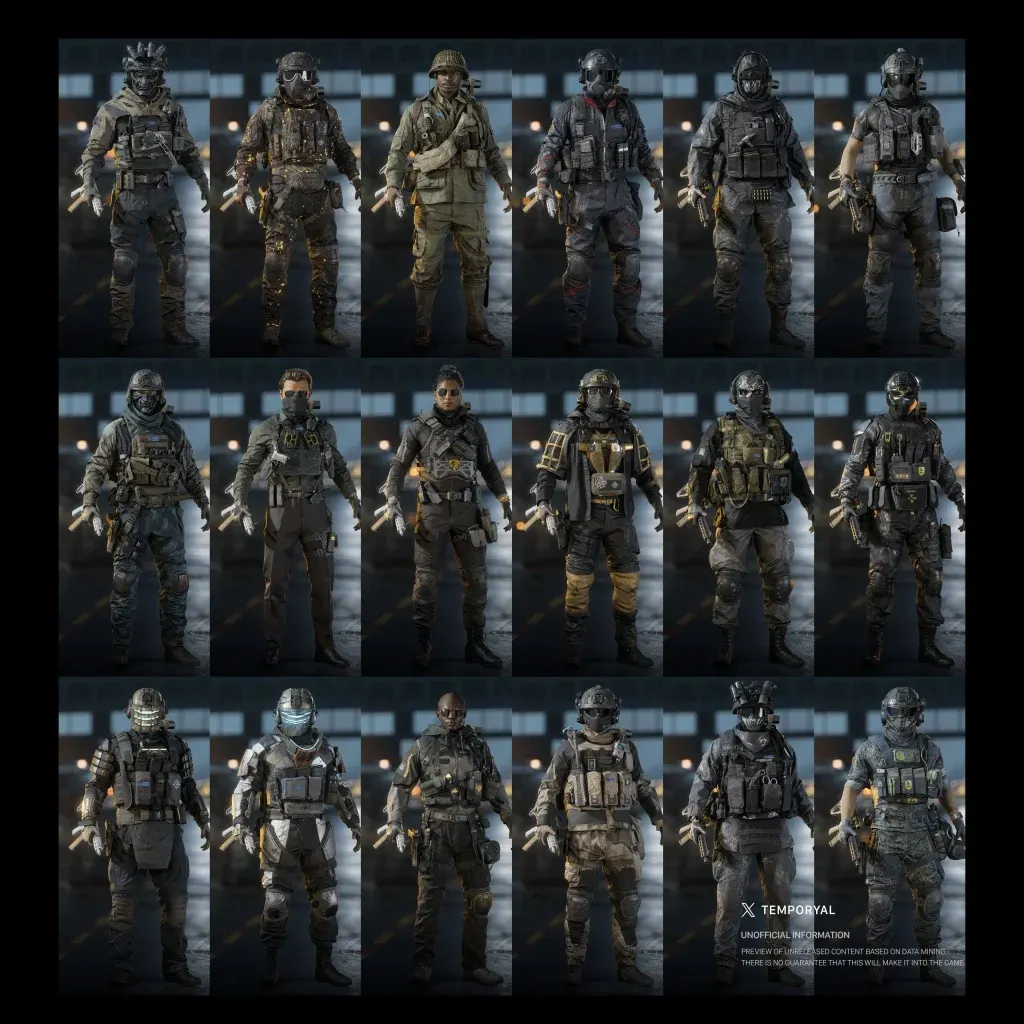 《Battlefield 6》数据挖掘发现与《死亡空间》主题皮肤 图片