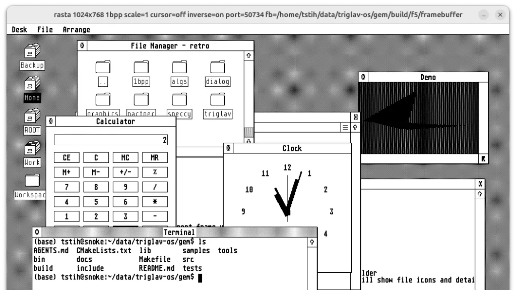 GEM图形桌面登陆Linux：轻量级新选择 图片