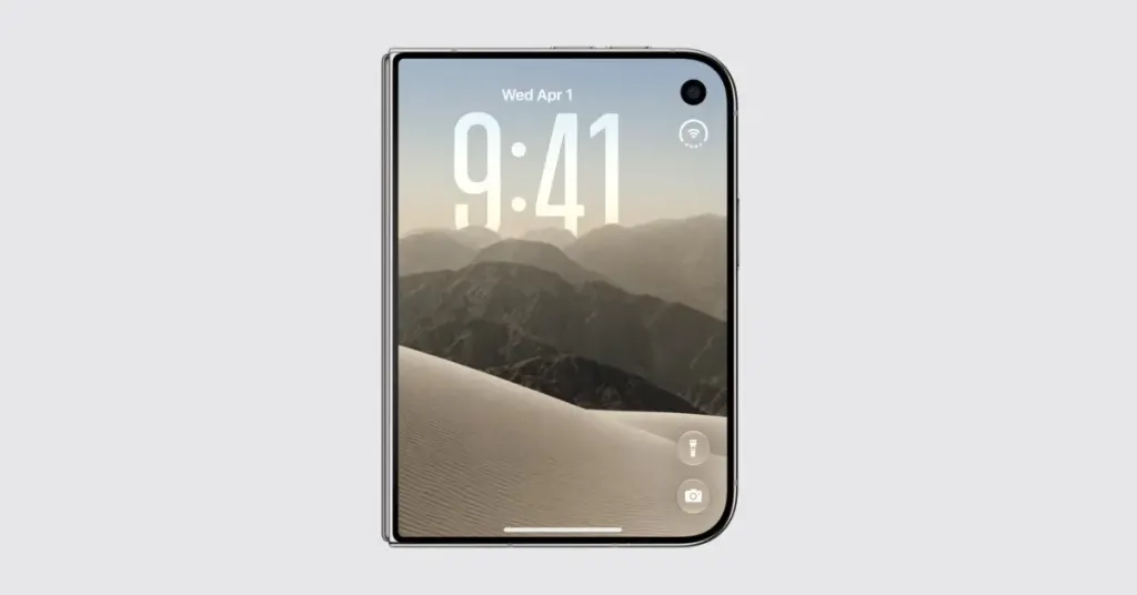 苹果发布可折叠iPhone Duo 图片