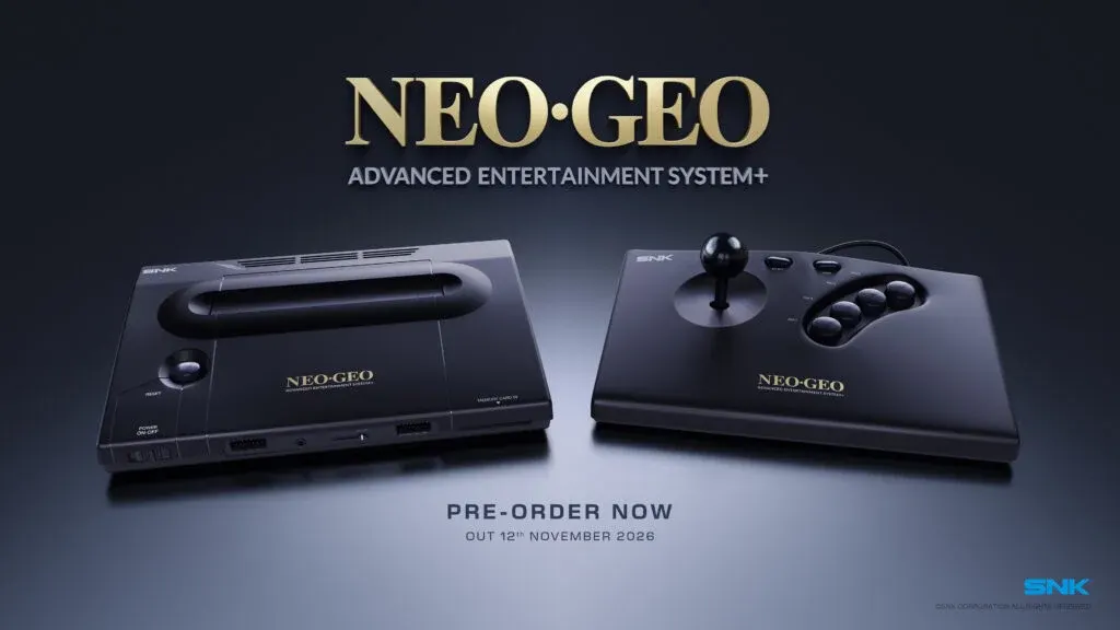 NEOGEO AES+ 推迟至2027年9月发布 图片
