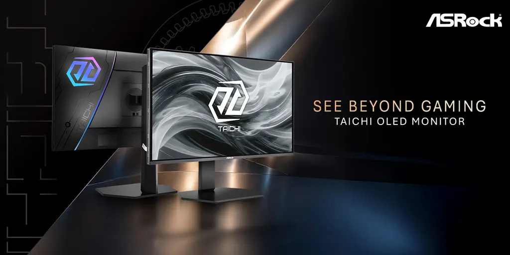 ASRock 推出三款高端 OLED 显示器扩充 Taichi 系列 图片