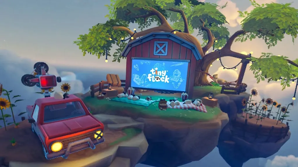 VR益智新作《Tiny Flock》评测：微缩世界赶羊谜题，可爱且难停手 图片