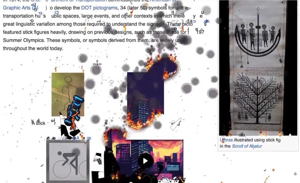 免费浏览器游戏Destroy Any Website：用火柴人武装“炸毁”任意网页 图片