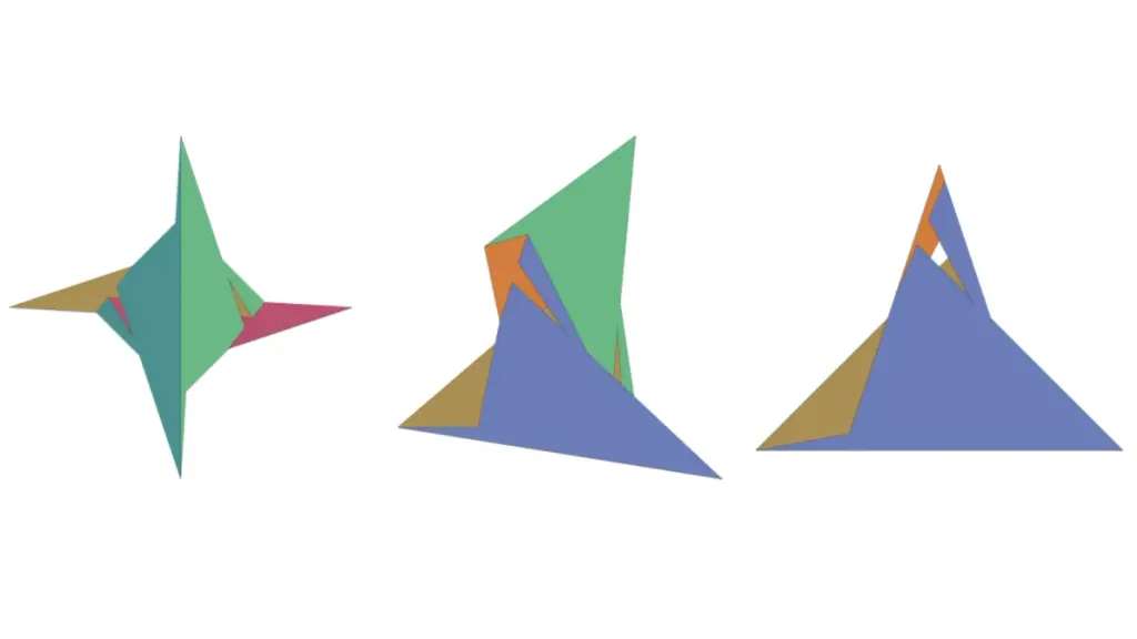 数学家提出含三孔的八面「genus-3」多面体新形状 图片