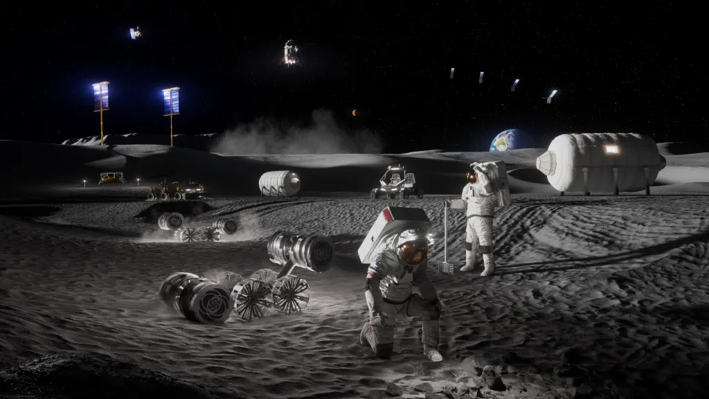 NASA为月基新增三项科学载荷：监测环境、探熔岩管并测月冰 图片