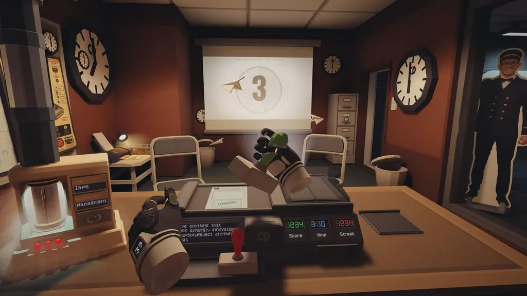 VR游戏《Good Morning（员工姓名）VR》公布预告，暗示一场令人不安的办公室谜团 图片