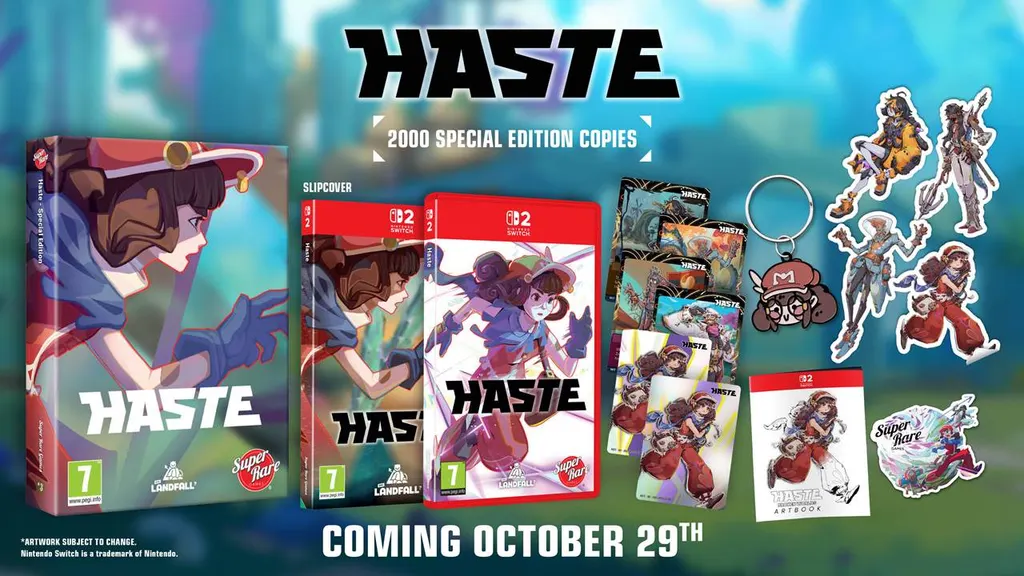 《Haste》将推Switch 2实体版，Super Rare负责限量盒装 图片