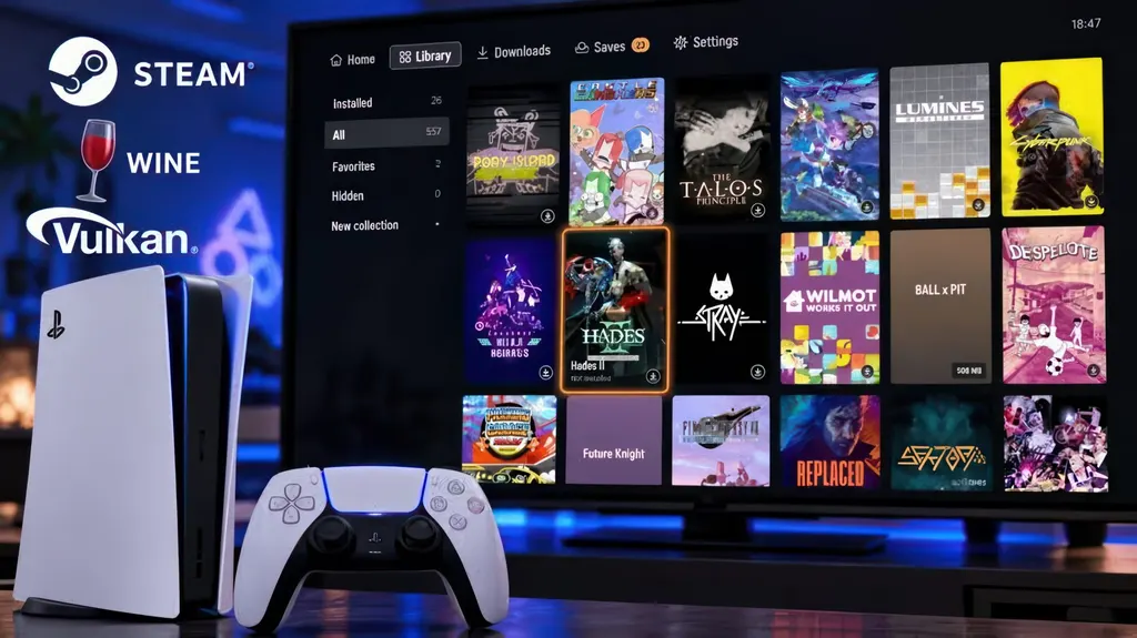 Playden：在已破解 PS5 上通过 Wine 运行 Steam 正版 Windows 游戏 图片