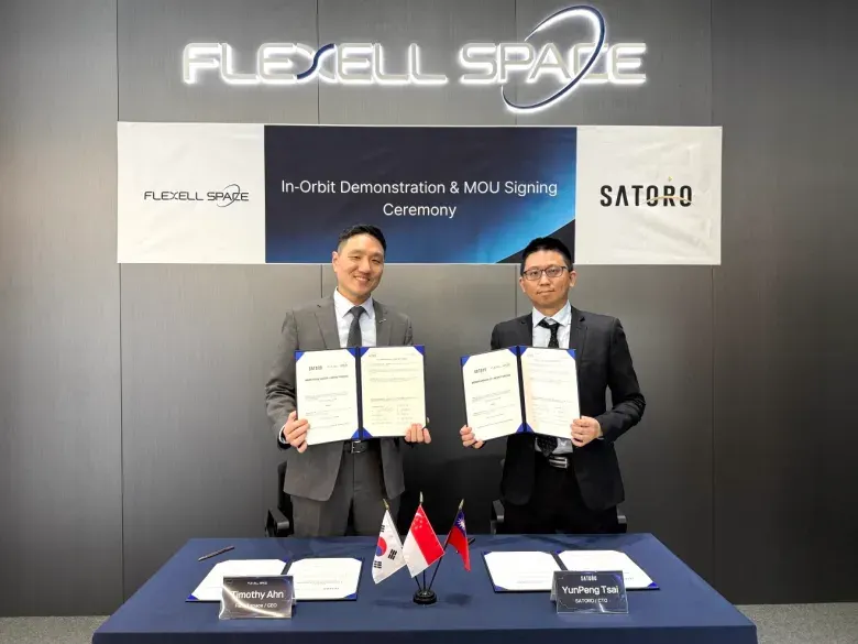 Flexell Space与Satoro合作开展下一代空间太阳能电池在轨演示 图片